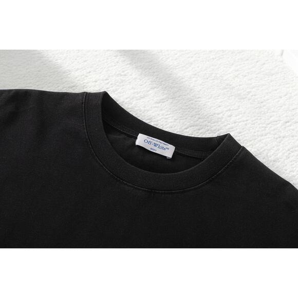 OFF-WHITE Crew neck, short sleeves Size: M - Picture 3 of 7